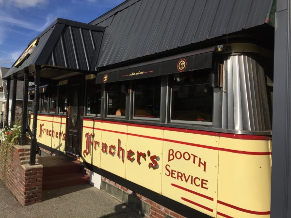 Frachers diner plymouth business awning