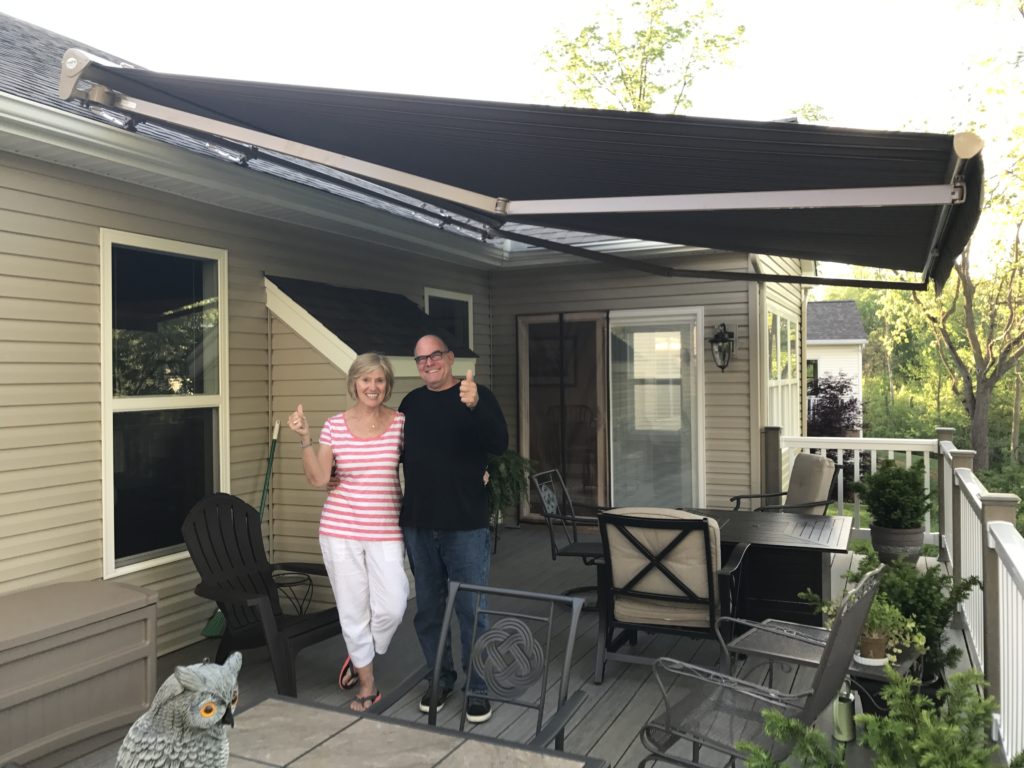 Sunesta Awning installed in Woodstock NH